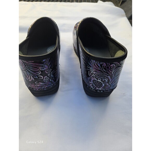 Dansko Professional XP 2.0 Clogs Engraved Flower Purple - Women Size 41 - Picture 7 of 7